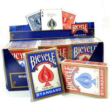 Bicycle marqué cartes